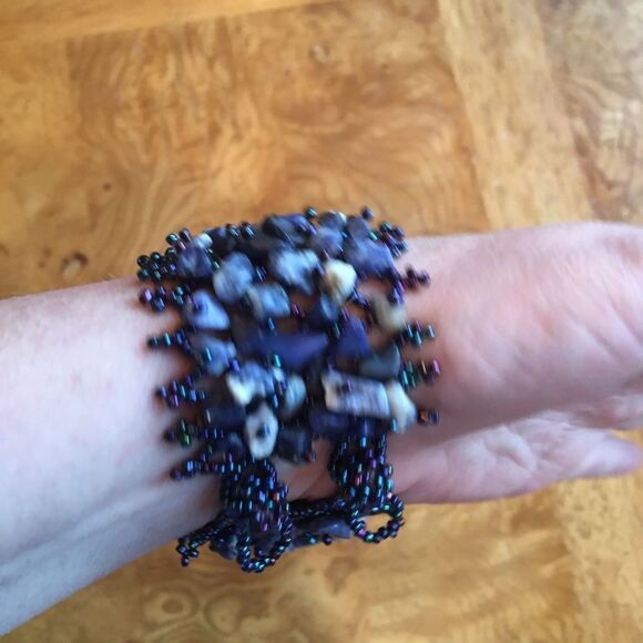 FANTASTIC BLUE Rock Bracelet! - Picture 2 of 6